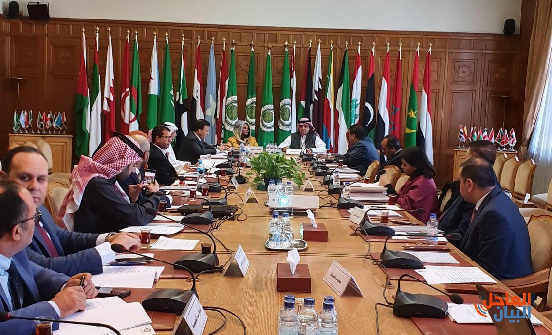لاجتماع اللجنة بالجامعة العربية