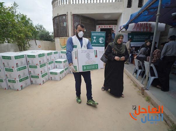 الملك سلمان يواصل تقديم المساعدات الانسانية للاشقاء الفلسطينيين