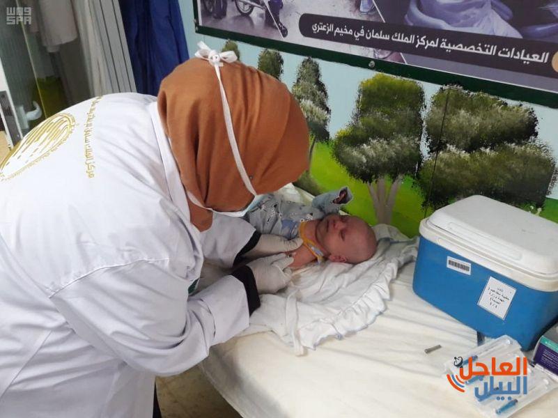 لتقديم عيادات مركز الملك سلمان للإغاثة العلاج لأكثر من 6000 حالة مرضية في مخيم الزعتري خلال شهر مايو الماضي