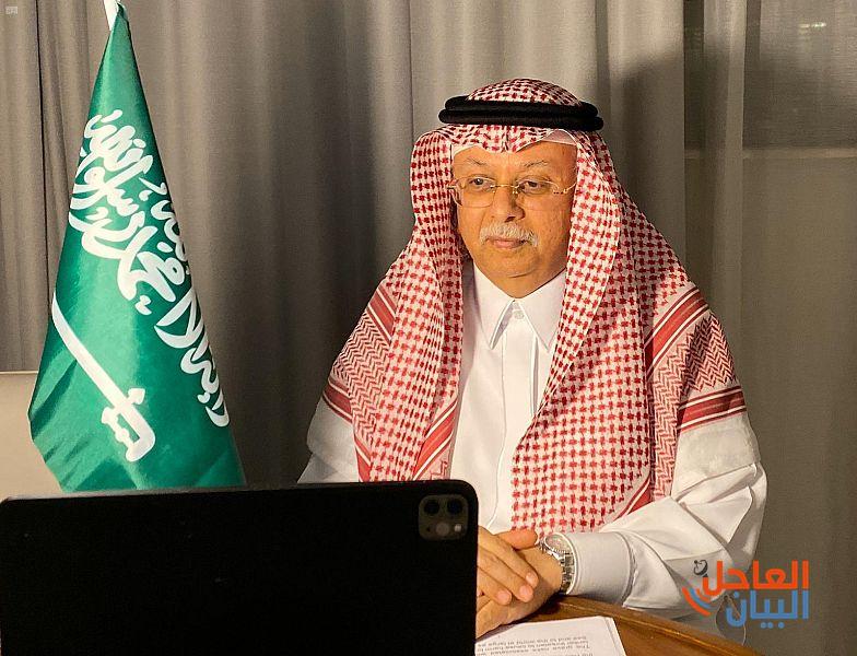 معالي مندوب المملكة الدائم لدى الأمم المتحدة السفير عبدالله يحيى المعلمي