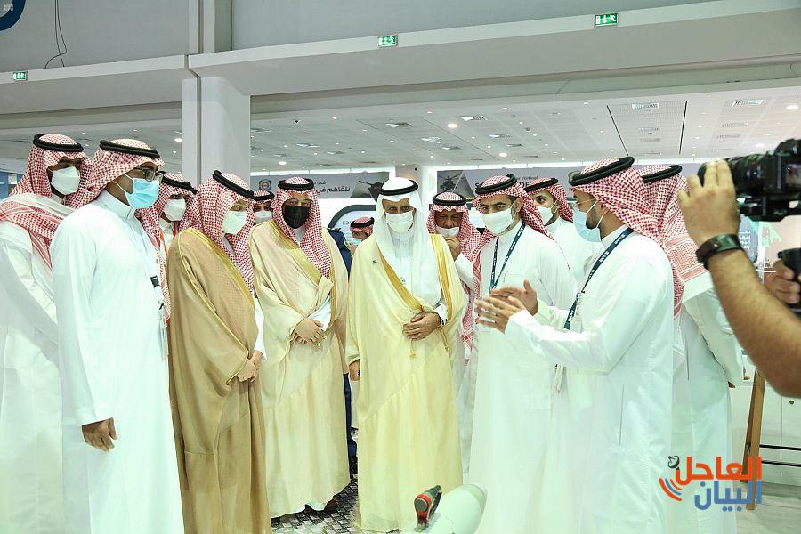 لافتتاح جناح المملكة في معرض أيدكس 2021 بمشاركة 12 شركة سعودية