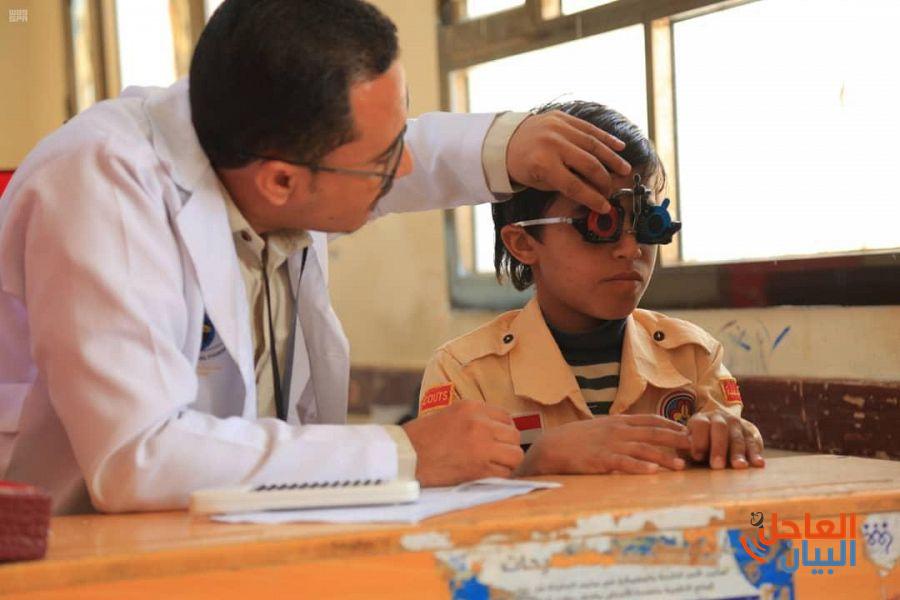 لتدشين مركز الملك سلمان للإغاثة مشروع الصحة المدرسية بمأرب