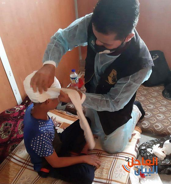 لتنفيذ عيادات مركز الملك سلمان للإغاثة عدة أنشطة طبية ميدانية في مخيم الزعتري للاجئين السوريين