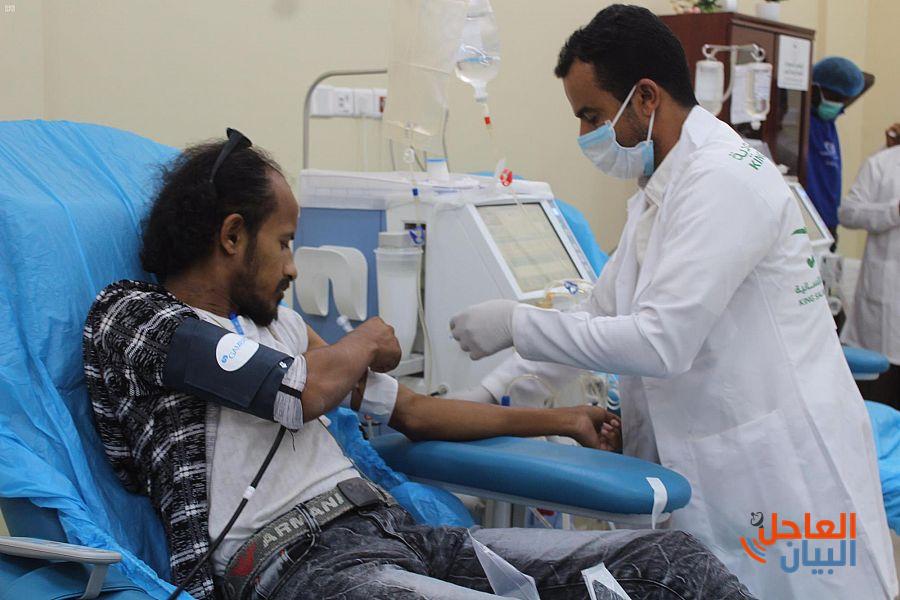 مواصلة مركز الغسيل الكلوي في الغيضة تقديم خدماته الطبية للمستفيدين بدعم من مركز الملك سلمان للإغاثة
