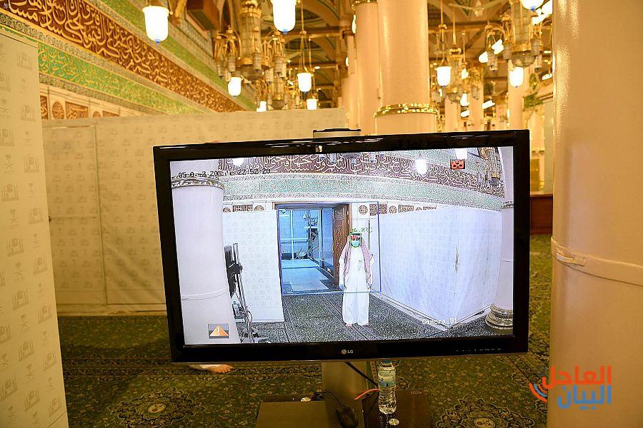 2 لمتابعة رئاسة المسجد النبوي تطبيق إجراءتها الاحترازية للوقاية من فيروس كورونا