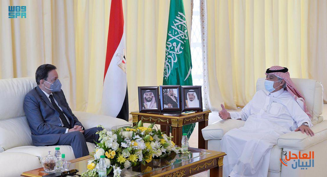 القصبي يستقبل