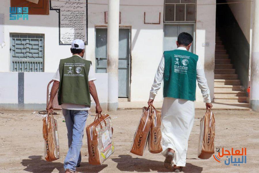 لتقديم مركز الملك سلمان للإغاثة مساعدات إيوائية عاجلة لمتضرري السيول والفيضانات بحضرموت