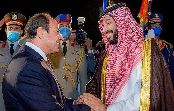 سمو ولي العهد يصل القاهرة2