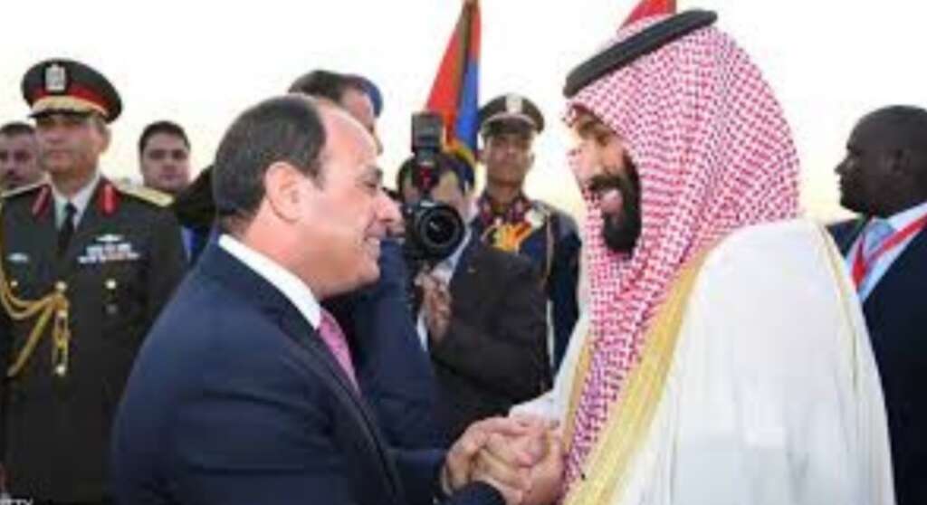 الأمير محمد بن سلمان والرئيس السيسي